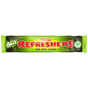 Swizzels Refreshers Sour Apple Flavour Chew Bar 18 g
