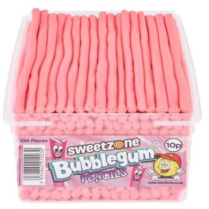 Sweetzone Bubblegum Pencils 1,1 kg