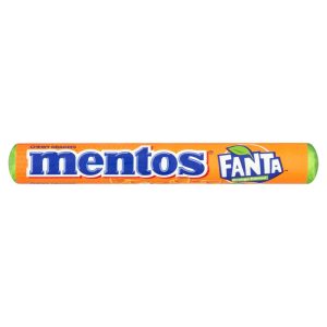 Mentos Chewy Dragees Fanta Orange Flavour 37.5 g