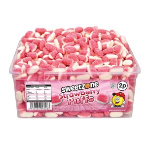 Sweetzone Strawberry Puffs 805 g