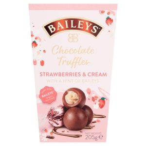 Baileys Chocolate Truffles Strawberries & Cream Box 205 g