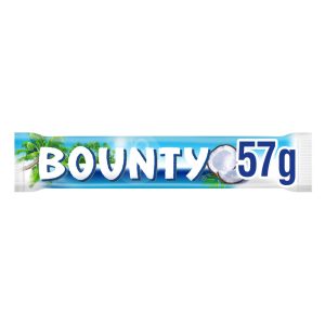 Bounty Coconut & Milk Chocolate Snack Bar Duo 57 g