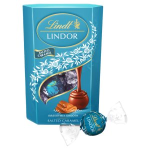 Lindt Lindor Salted Caramel Chocolate Truffles Box 200 g