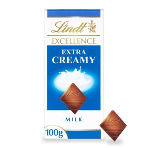 Lindt Excellence Milk Extra Creamy Chocolate Bar 100G