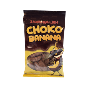 Skumfamiljen Chocobanan 70 g