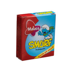 Malaco Smurf Fruktputer 20 g
