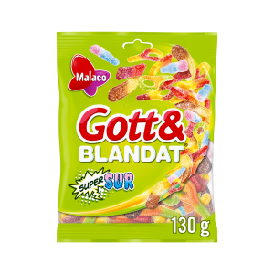 Malaco Gott & Blandat Supersur 130 g