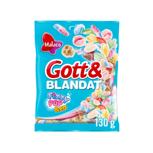 Malaco Gott & Blandat Fizzy 130 g