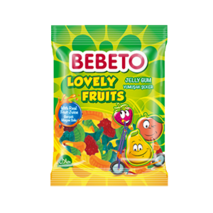 Bebeto Lovely Fruits 80 g