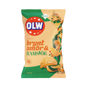 Olw Brynt Smör & Ramslök 275 g