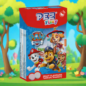 Pez Fizzy Paw Patrol Flip Top Box
