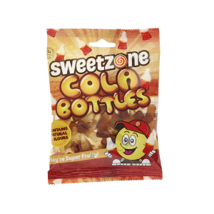 Sweetzone Cola Bottles Bag 90 g