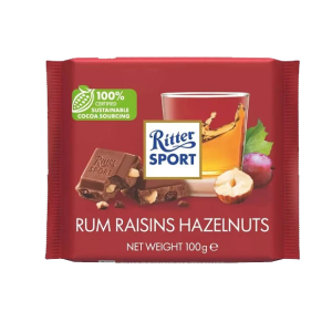 Ritter Sport Rum Raisins Hazelnuts