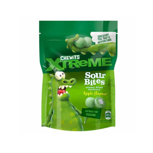 Chewits Xtreme Apple & Lemon Sour Bites 115 g
