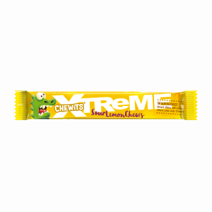 Chewits Xtreme Extremely Lemon Chews Packs 34 g